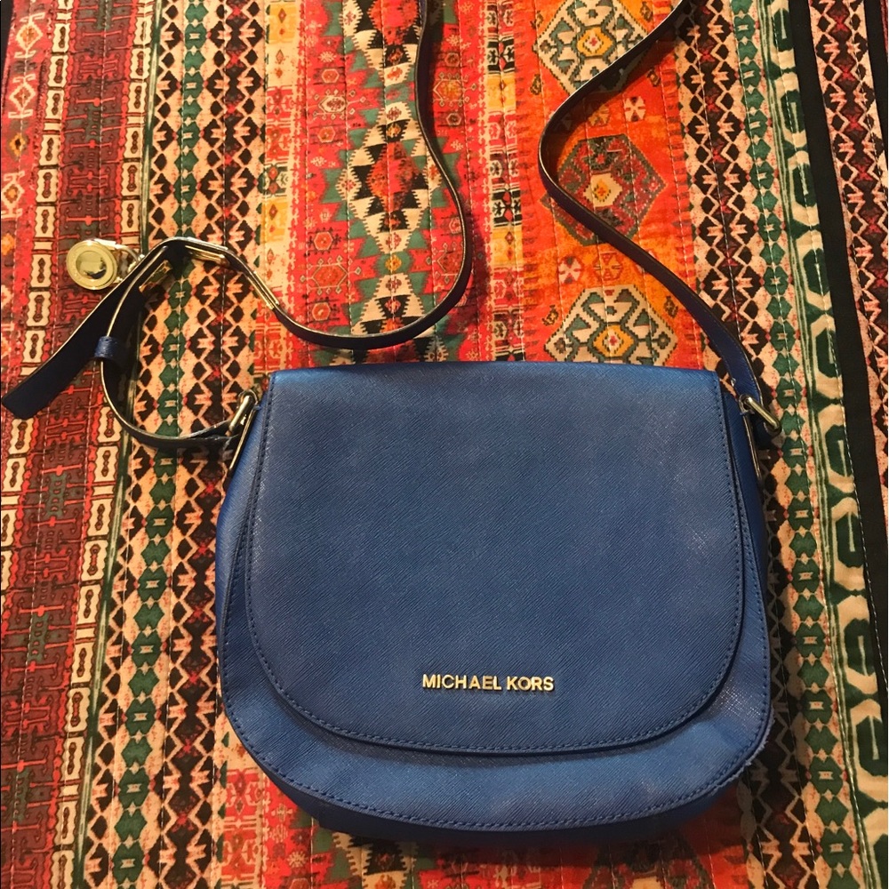 MICHAEL KORS leather crossbody bag